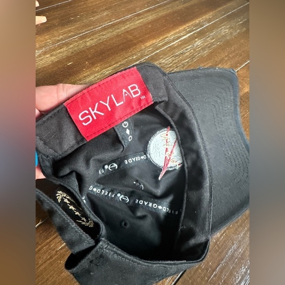 Field Grade SKYLAB NASA 50TH ANNIVERSARY BLACK DISTRESSED RELAXED FIT HAT main image 6